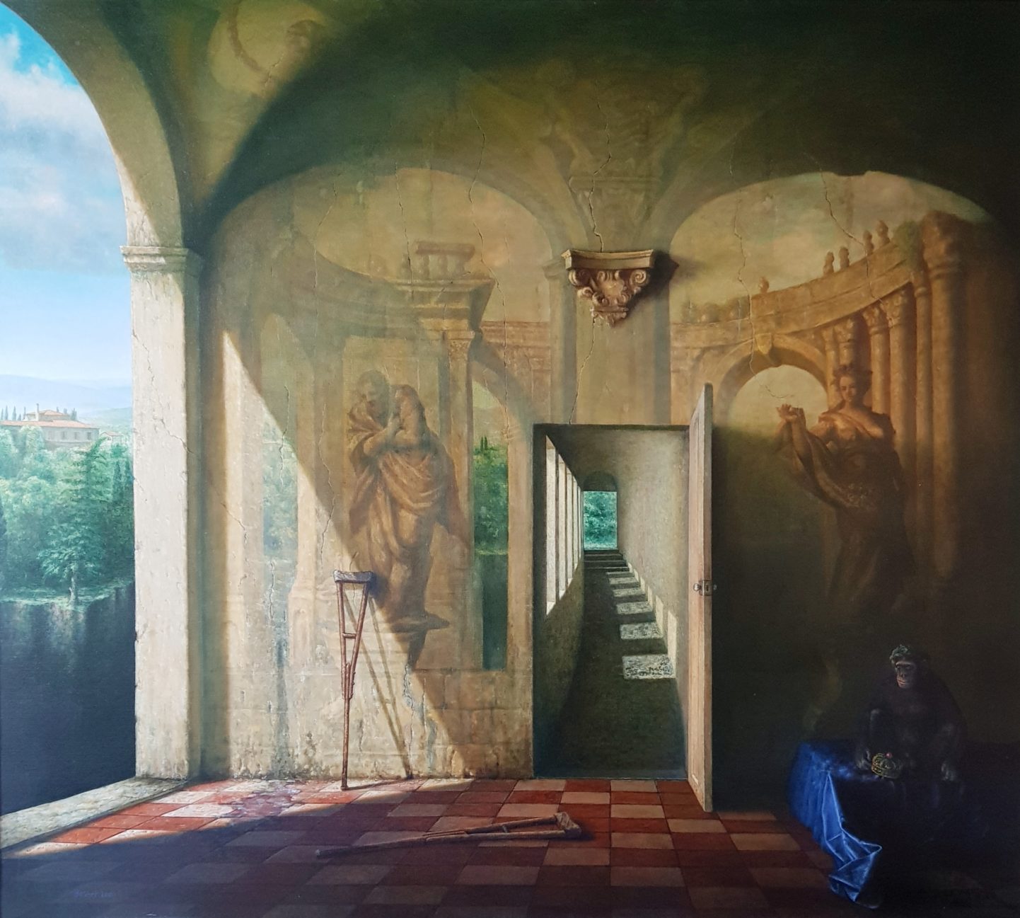 Basher Mahdi Abas - De Triomf - 120x130