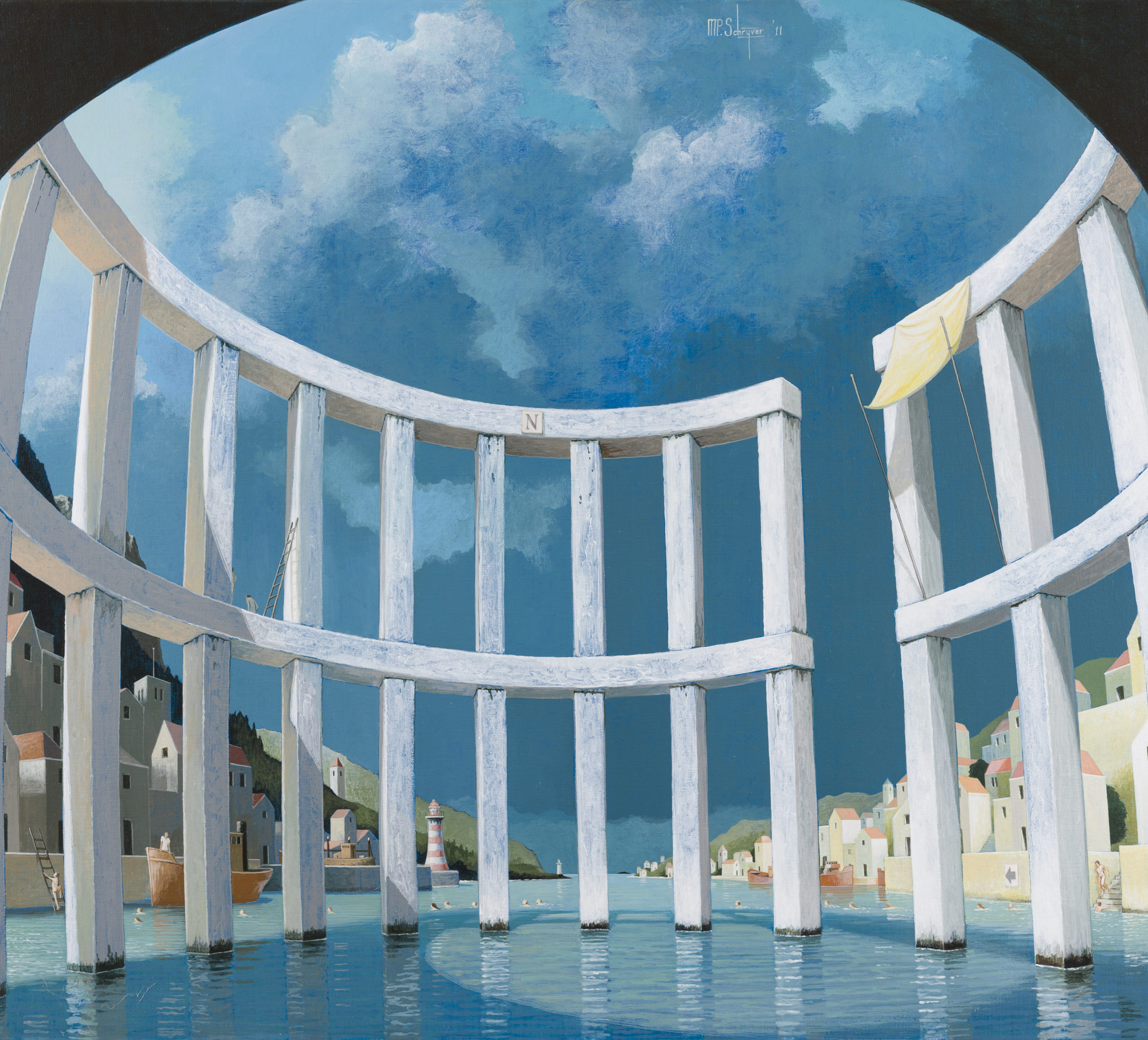 CK-398-Michiel-Schrijver-Van-oost-naar-west-90-x-100-cm-olie-linnen-scaled